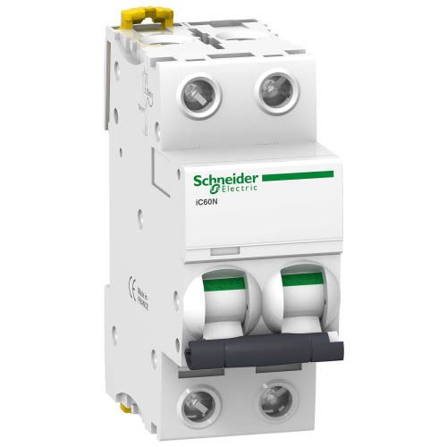 Автоматичний вимикач Schneider Electric iC60N 2А 2P C 6кА (A9F74202)