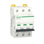 Автоматичний вимикач Schneider Electric iC60N 1А 3P C 6кА (A9F74301)