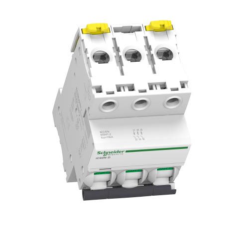 Автоматичний вимикач Schneider Electric iC60N 40А 3P D 6кА (A9F75340)