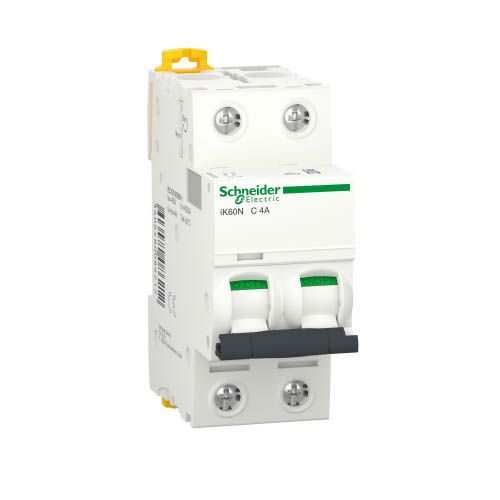 Автоматичний вимикач Schneider Electric iK60 4А 2P C 6кА (A9K24204)