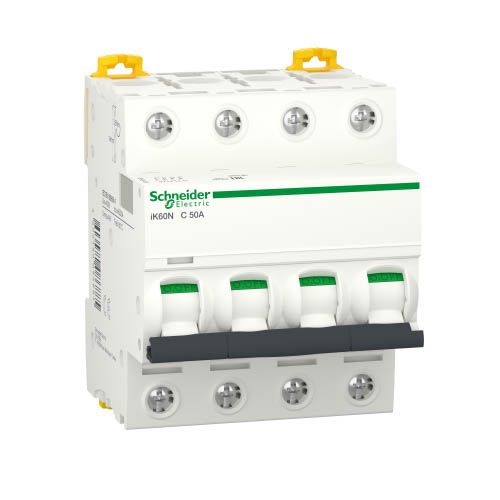 Автоматичний вимикач Schneider Electric iK60 50А 4P C 6кА (A9K24450)