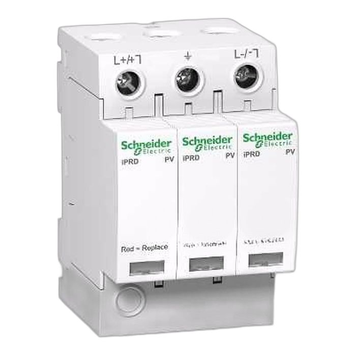 Обмежувач перенапруги iPRD PV-DC 40r 2P клас II In=15kA Imax=40kA 1000V DC із сигналізацією, Schneider Electric