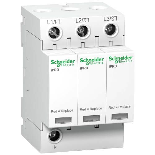 Пристрій захисту від імпульсних перенапруг iPRD65r 65/20kA 350V 3P+сигн, Schneider Electric
