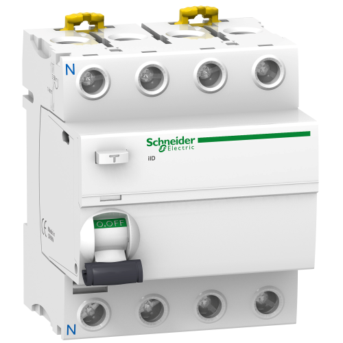 Диференційний вимикач (ПЗВ) iID 4P 40A 100мА тиа АС, Schneider Electric
