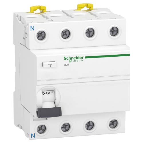 Диференційний вимикач (ПЗВ) iID K тип AC, 4P 40А 30мА, Schneider Electric
