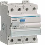 Дифреле ПЗВ 4P 10kA 63A 30mA A-Hi, Hager
