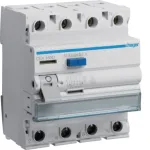 Дифреле (ПЗВ) 4P 6kA 63A 100mA A, Hager