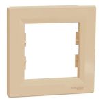 Рамка 1-постова, кремовий, Asfora