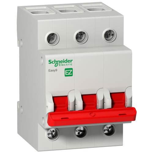 Вимикач навантаження Schneider Electric EZ9 "І-О" 3Р 400В 40А/5кА