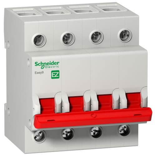 Вимикач навантаження Schneider Electric EZ9 "І-О" 4Р 400В 40А/5кА