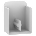 Бічні заглушки для гребінчастих шин Easy9 2P (10 шт.), Schneider Electric