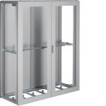 Шафа UNIVERS, IP54/I, 1900x1600x600мм прозорі двері, сіра, Hager