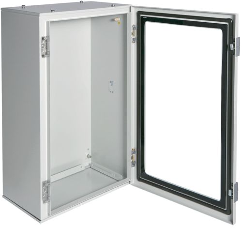 Шафа металева ORION Plus, IP65, прозорі двері, 650X400X250мм, Hager