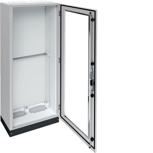 Щит на підлогу UNIVERS, проз.двері, IP55/II 1850x550x275мм (+цоколь h=100мм), Hager
