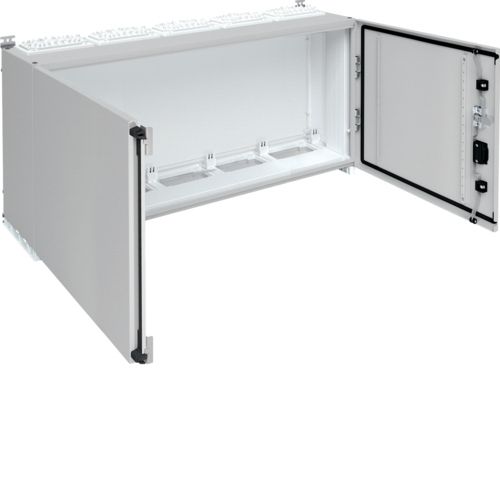 Щит UNIVERS IP55/II 500x1300x275, сірий, 5 секцій , Hager