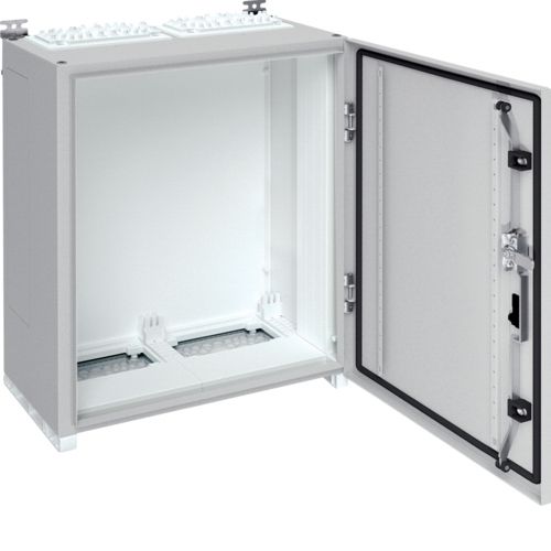 Щит UNIVERS IP55/II 650x550x275, сірий, 2 секції , Hager
