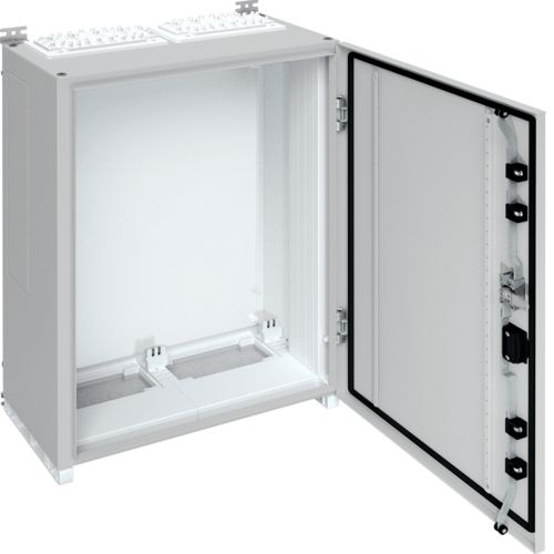 Щит UNIVERS IP55/II 800x550x275, сірий, 2 секції , Hager