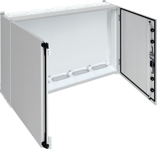 Щит UNIVERS IP55/II 950x1300x275, сірий, 5 секцій, Hager