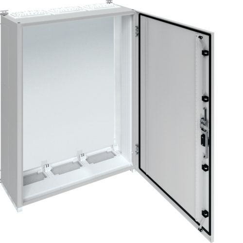 Щит UNIVERS IP55/II 1250x800x275, сірий, 3 секції , Hager