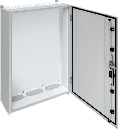 Щит UNIVERS IP55/II 1400x800x275, сірий, 3 секції , Hager
