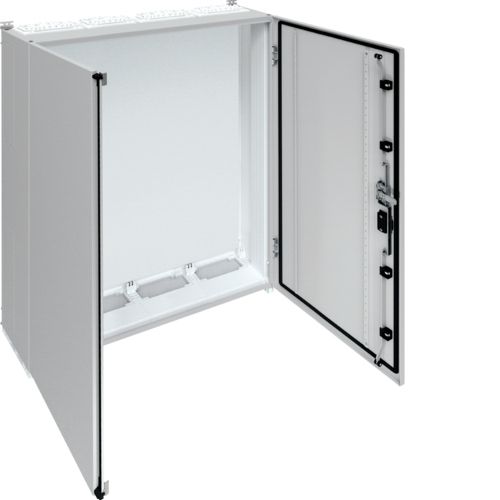 Щит UNIVERS IP55/II 1400x1050x275, сірий, 4 секції , Hager