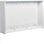 Щит UNIVERS IP44/II 500x800x161мм порожній без дверей, Hager