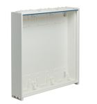 Щит UNIVERS IP44/II 800x800x161мм порожній без дверей, Hager