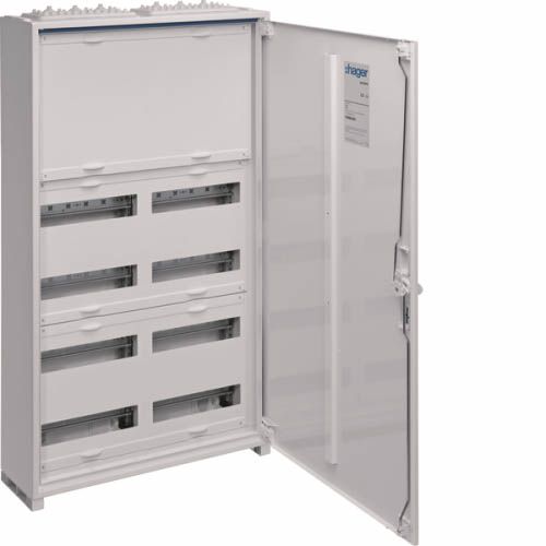 Щит Univers IP44/II 950x550x161мм 96мод. з блоком для клем, Hager
