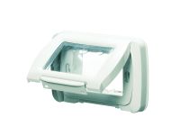 Герметична панель 27 COMBI 3M IP55 біла GEWISS