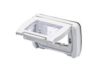 Герметична панель 27 COMBI 3М IP55 сіра GEWISS