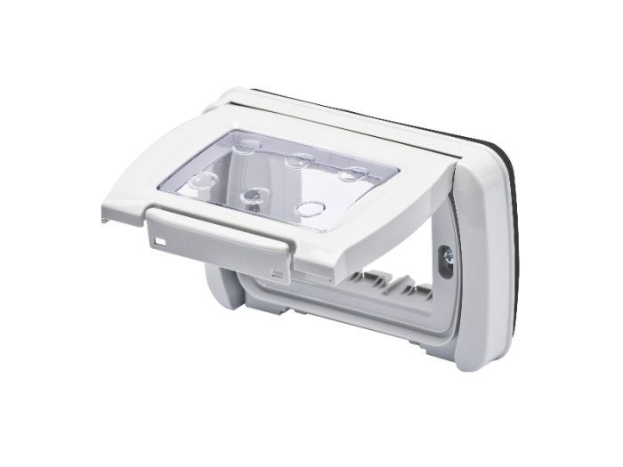 Герметична панель 27 COMBI 3М IP55 сіра GEWISS