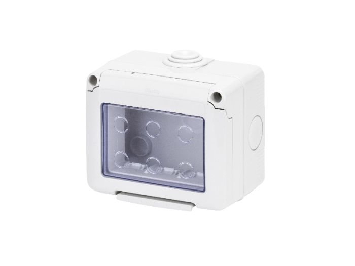 Герметичний корпус горизонтальний  27 COMBI 3М IP55 сірий GEWISS