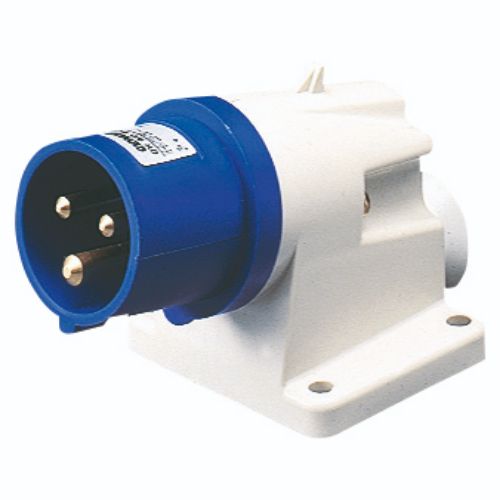Вилка стаціонарна 90° IEC 309 HP IP44 2P+E 16A 230V 6H GEWISS