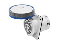 Розетка вбудована 10° IEC 309 HP IP67 2P+E 63A 230V 6H GEWISS