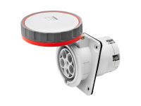 Розетка вбудована 10° IEC 309 HP IP67 3P+N+E 63A 400V 6H GEWISS