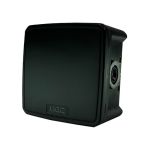 Коробка монтажна для відкритого встановлення 75х75х48 мм (зовн. 90х90х51 мм) IP54 чорна UEC