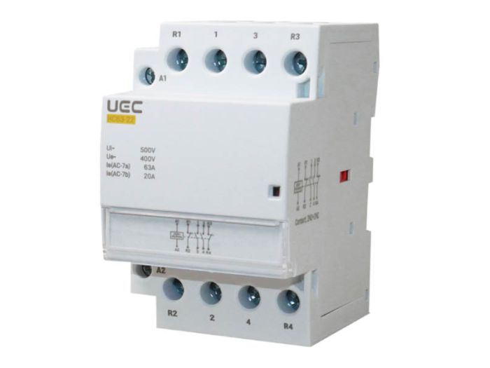 Контактор модульний HC63-22 AC UEC