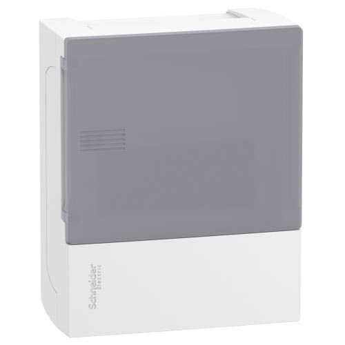 Щит resi9 mp 1ряд/6 модулів навісний димчаті двері, Schneider Electric