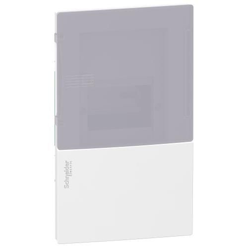 Щит resi9 mp 1ряд/4 модулі врізний димчаті двері, Schneider Electric