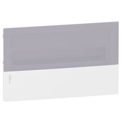 Щит resi9 mp 1ряд/18 модулів врізний димчаті двері, Schneider Electric