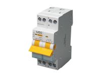 Вимикач-роз'єднувач трипозиційний SB-H09-63 2P 40А UEC