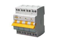 Вимикач-роз'єднувач трипозиційний SB-H09-63 4P 25А UEC