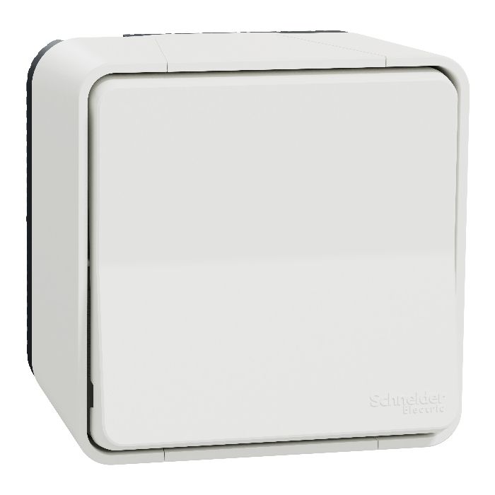 Перемикач 1 кл. у зборі "Mureva S", сх.6, білий, IP55, Schneider Electric