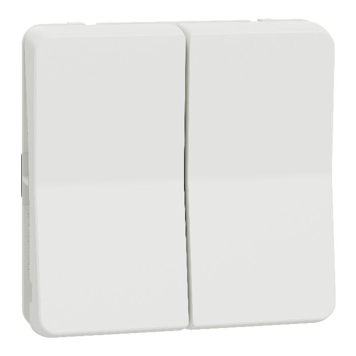 Механізм перемикач 2 кл., сх.6+6, білий, IP55, Schneider Electric