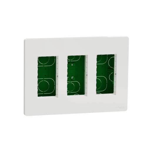 Блок unica system+ прихована вставка 3х2 білий, Unica New, Schneider Electric
