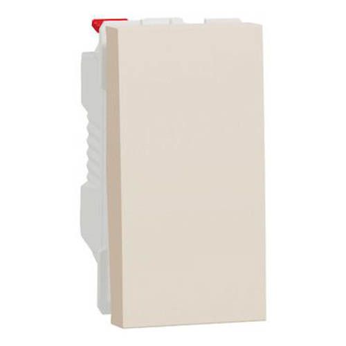 Вимикач 1-кл. 1-мод. 10А Unica New, бежевий, Schneider Electric