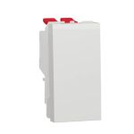 Перемикач 1-кл. перехр сх.7, 10А, 1-мод., Unica New білий, Schneider Electric