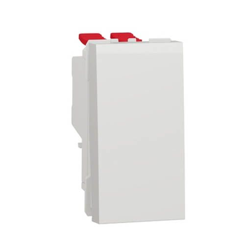 Перемикач 1-кл. перехр сх.7, 10А, 1-мод., Unica New білий, Schneider Electric