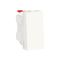 Вимикач 1-кл. кнопк. 1-мод. 10A Unica New, білий, Schneider Electric