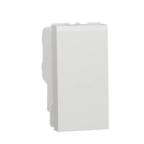 Вимикач 2-полюсний, 16А 1 модуль Unica New білий, Schneider Electric